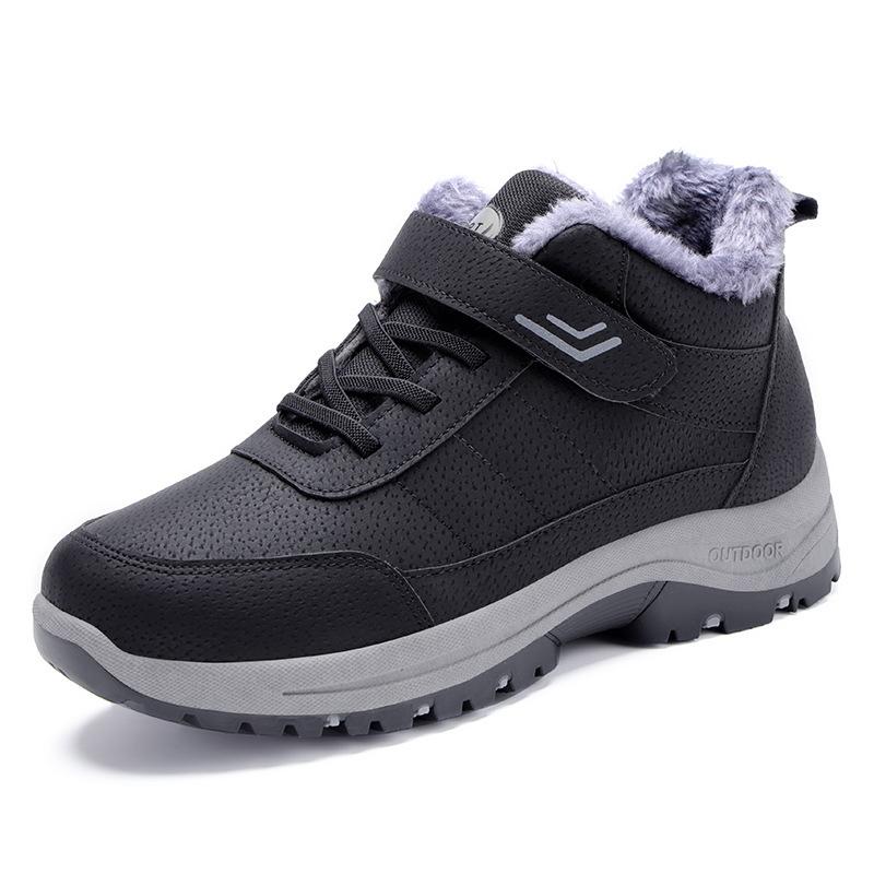 

Хлопковая обувь Осень и Зима Пожилая обувь для ходьбы Обувь для папы Хлопковые ботинки Повседневные зимние ботинки 39