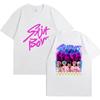 KPop Dämonenjäger Film Saja Boys T-Shirts Männer Frauen Hochwertiges Baumwoll-T-Shirt Mode Hip Hop Harajuku Kurzarm-T-Shirts
