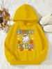 Halloween-themed girls' casual long-sleeved hoodiechildren's autumn andwinter sports topoutdoor hoodiechildren's Christmas gift.