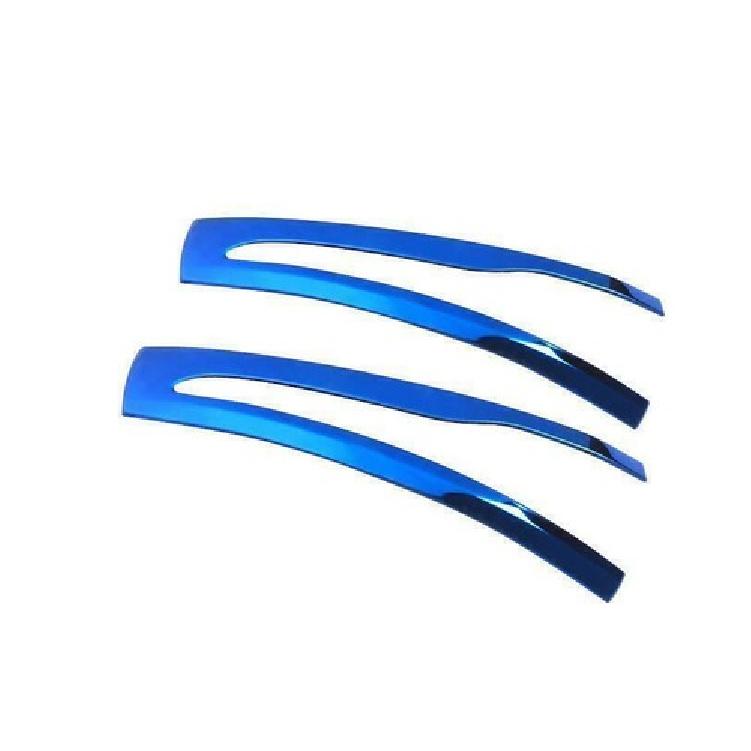 Exterior Rear View Mirror Strip Trim 2PCS For Benz GLB - Blue Titanium