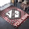 Custom Name FC Utrecht Carpet Rug for Living Room Bedroom Home Sofa Decoration,Kids play Non-slip Floor Mat