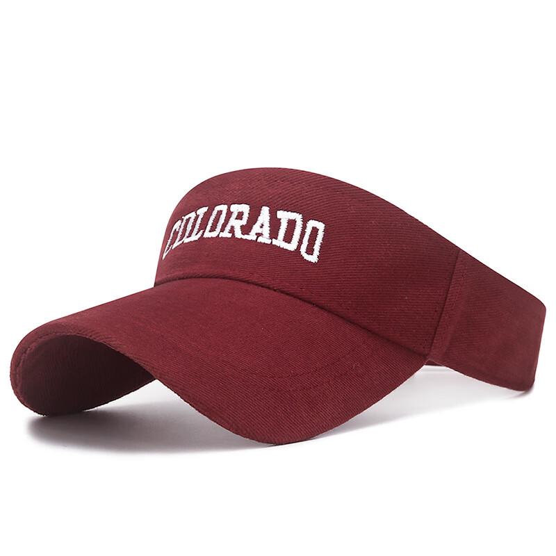 COLO Letter Embroidered Brushed Visor Hat