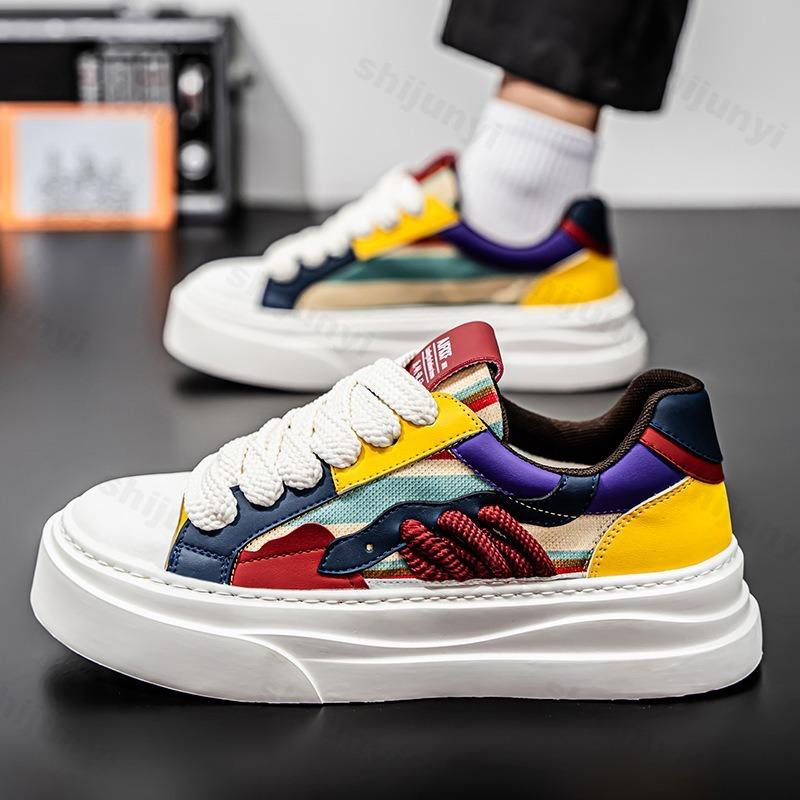 Summer Men's Casual Sneakers Mesh Breathable 2025 Outdoor Sport Running Shoes Fashion Comfortable Canvas Male Vulcanized Shoes