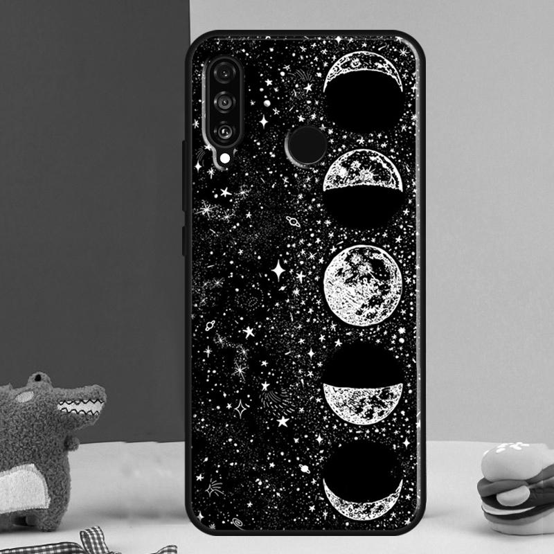 Moon Stars Space For Huawei Nova 9 10 SE 12i 12s 11i 5T Y91 Y90 Y60 Y70 Y72 Y61 P60 Pro P20 P30 P40 Lite Case