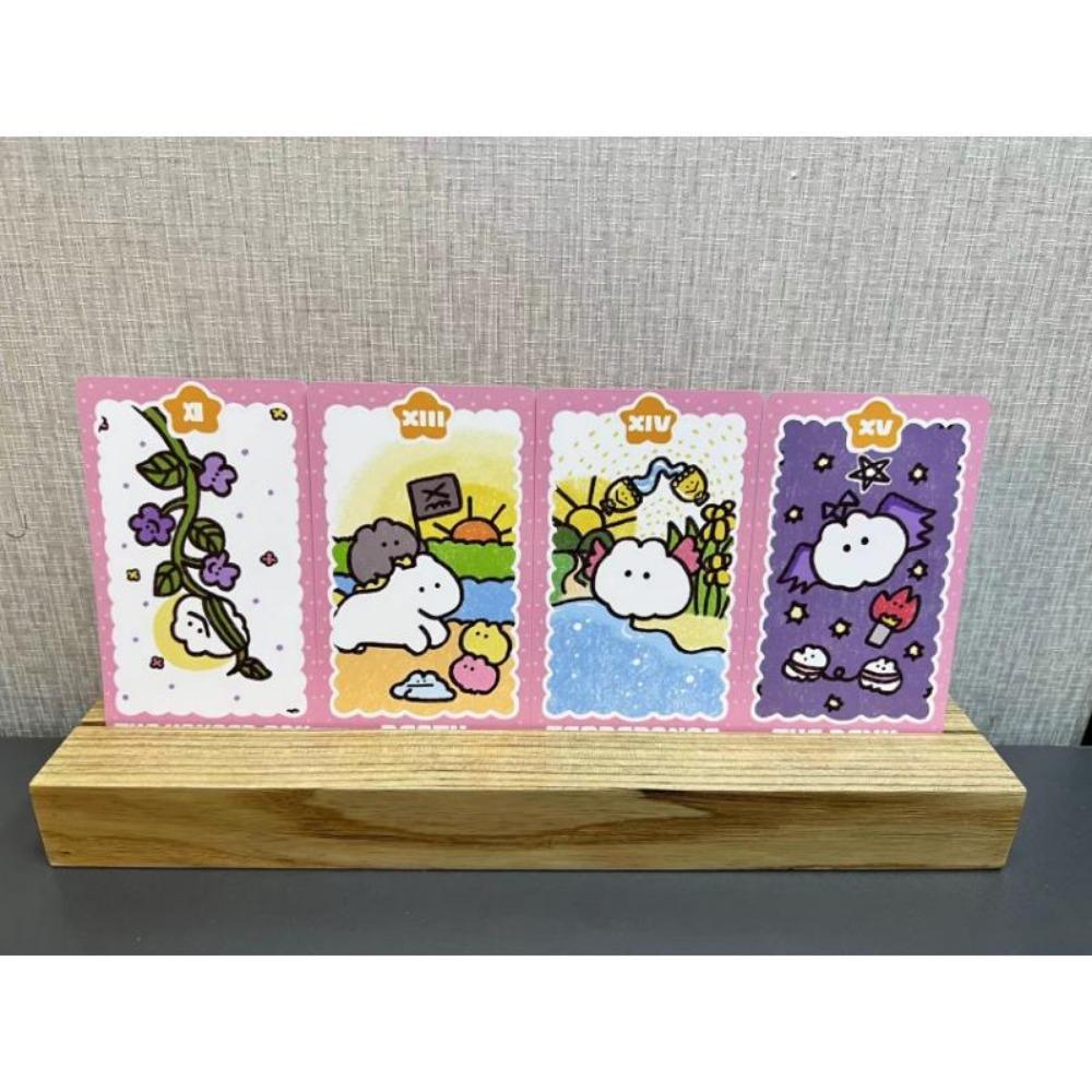 12x7cm Mokmok Chan Tarot 78 Pcs Cards Tarot Deck