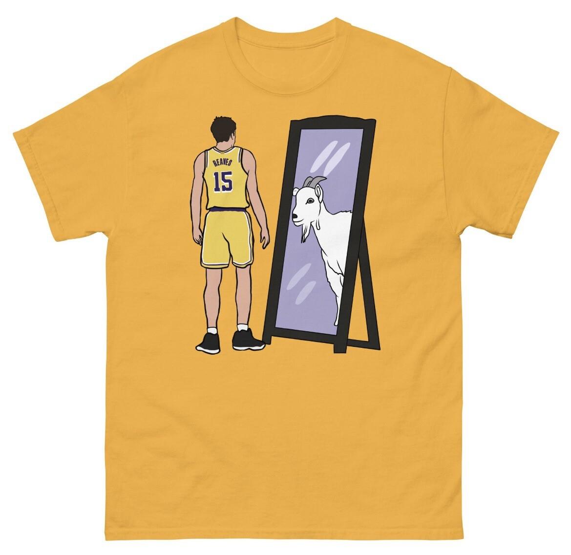 Austin Reaves Mirror GOAT T-shirt XXL