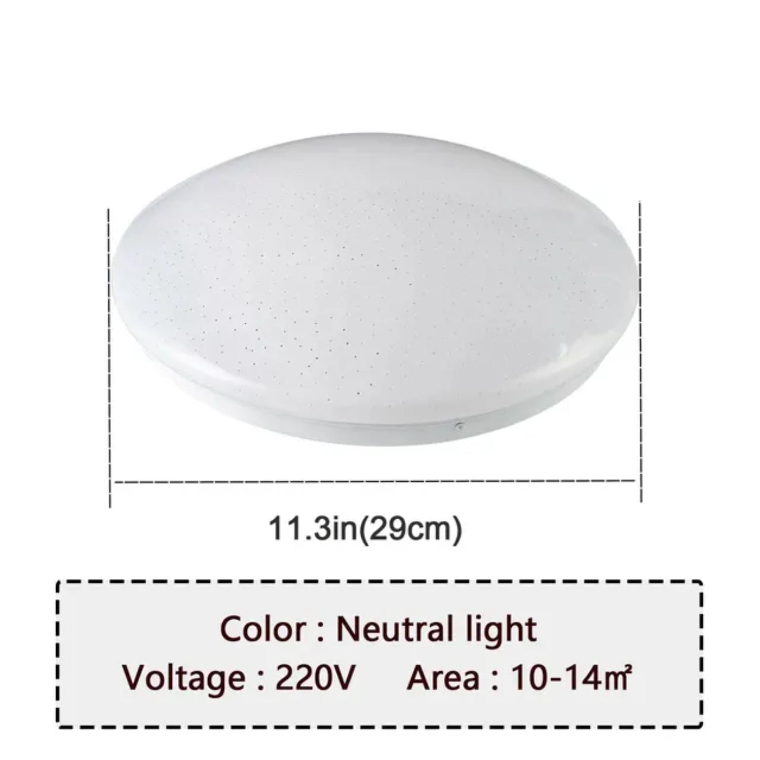 

Новый современный потолочный светильник RGB с регулируемой яркостью и интеллектуальным пультом дистанционного управления - идеальная декоративная лампа для спальни и гостиной - 220 В