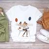 Women Cartoon Momlife Mom Mother Boy Girl Print Mother Lady T Shirts Top T Shirt