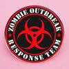 Zombie Outbreak Survival Sprint Brosche - Metalllegierung Abzeichen Accessoire