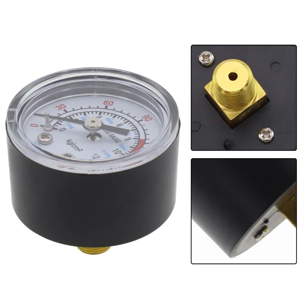 1Pcs 0-180PSI Pressure Gauge Air Compressor Pressure Regulator  Power Tools Replacement Accessories