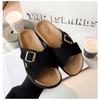 Oversized, Sandals, Thick Bottom, Versatile, Beach Shoes, Seaside, New Style, Outerwear, Women's, Slippers