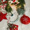 Nordic Style Xmas Tree Hanging Pendant Iron Snowflake Pendant  Party Favors
