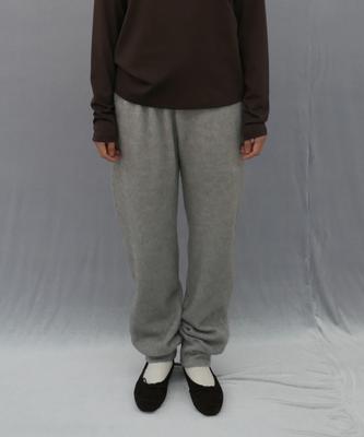 AFTERGLOWOOL Brush Soft Knit Pants_Grey