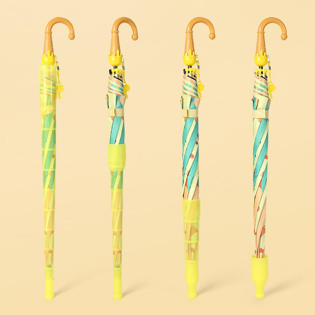 Umbrellas, Cute 8 Whales Automatic Umbrella for Children, Cartoon Pattern, for Kindergarten, School and Travel