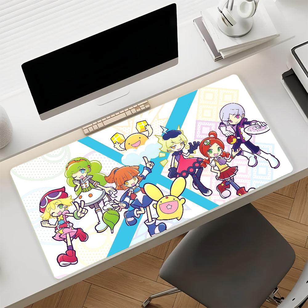 Game PPuyo PPuyo   Mouse Pad Nonslip Rubber Computer Mat Gamer Balance Decoracion Deskmat Laptop Office Large