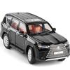 1/32 LEXUS LX600 SUV Alloy Car Model Diecast Metal Off-road Vehicles Car Model Simulation with Light Collection Childrens Toy Gift