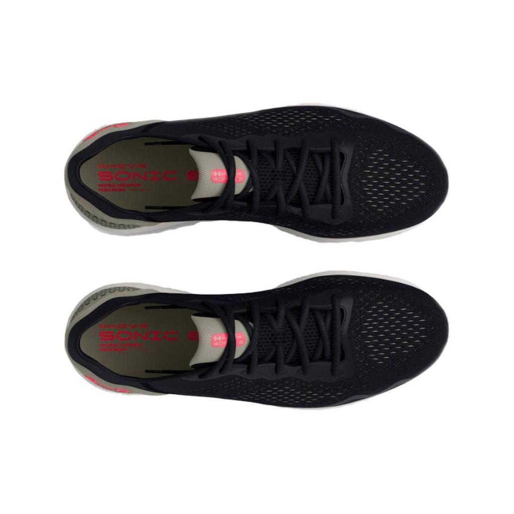 Under Armour HOVR Sonic 6 2E Wide Black Grove Green Men Sneakers Beta 3026821-003