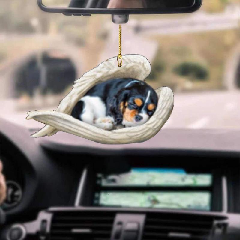 Fun And Colorful Acrylic Balloon Dog Car Mirror Charm For Adding Character To Vehicle Your