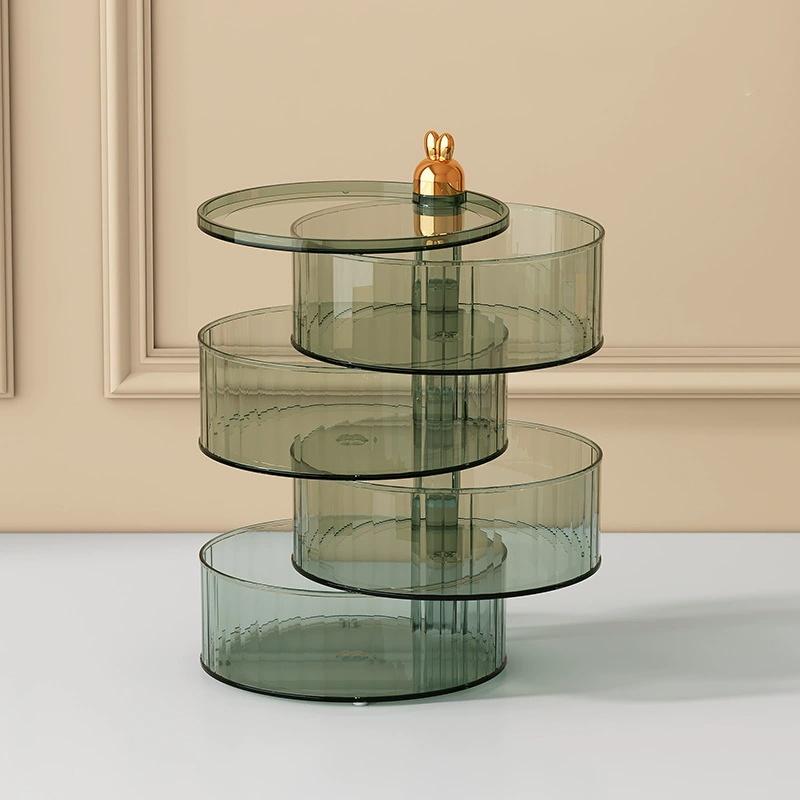 

1pc Rotatable Candy Box, Nut Snack Storage Box for Home Living Room, Table Top Jewelry Rotating Storage Box, 4 Layers Sundries Storage Box 4 Layers