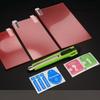 10Pcs Cuttable Screen Protector Film Grid Guide Anti Static Universal Clear Protective Sheet For Phone Gps Navigator Diy Cutting