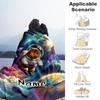 Astronaut Capybara Personalized Name Blanket Gift Personalized Blanket Warmthful Decor Suitable for Bed Couch Home Decor Livingroom for All Occasions