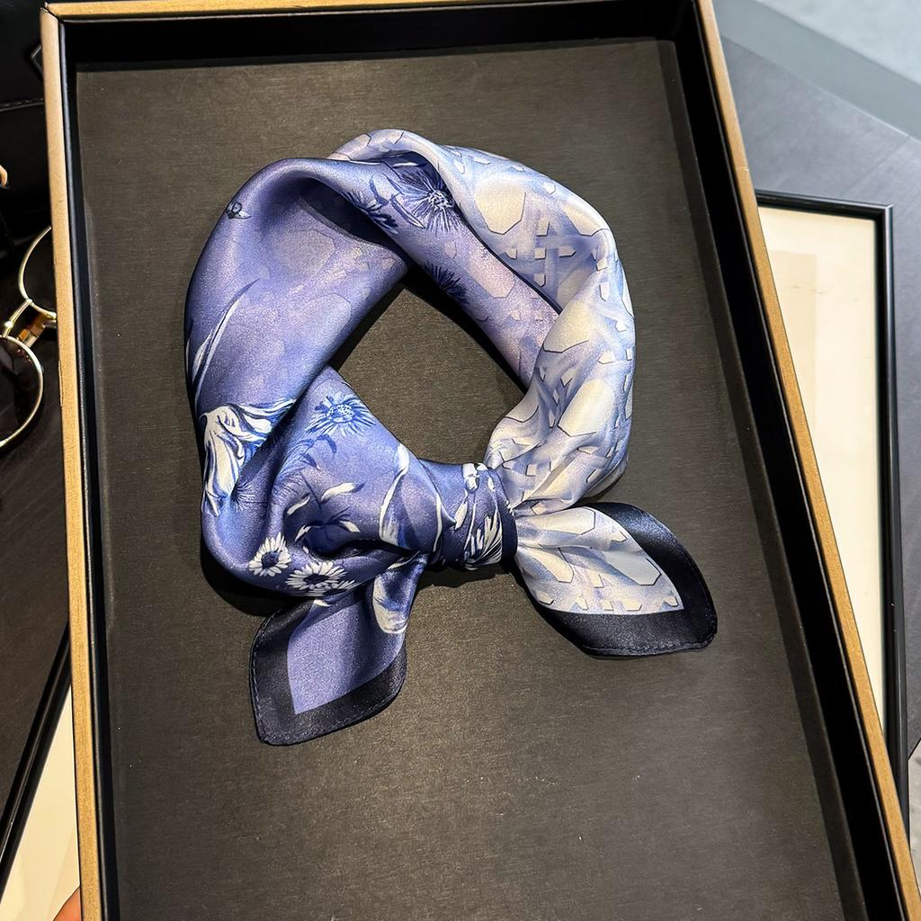 100% Pure Silk Scarf Women Shawls Wraps for Ladies Foulard Scarves Pashmina Neckerchief Female Hijab Bandana Fashion bufanda