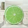 33cm Round Throw Pillows 3D Print Fruit Shape Cushion Decorative Plush Funny Fruit Stuffed Cushions For Couch Chair JAF115