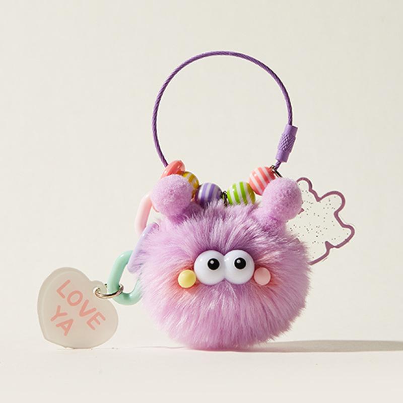 Charming Ladybug Blush Plush Keychain and Ornament