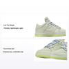 Dunk Low GS Wyściełany Język Trampki Dziecięce Kremowy Beżowy Północny Granat FB7700-001