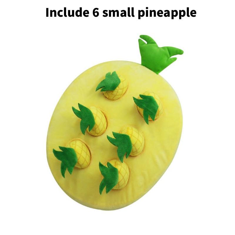 Interactive Dog Toys Strawberry Pineapple Carrot Snuffle Mat Dogs Plush Puzzle