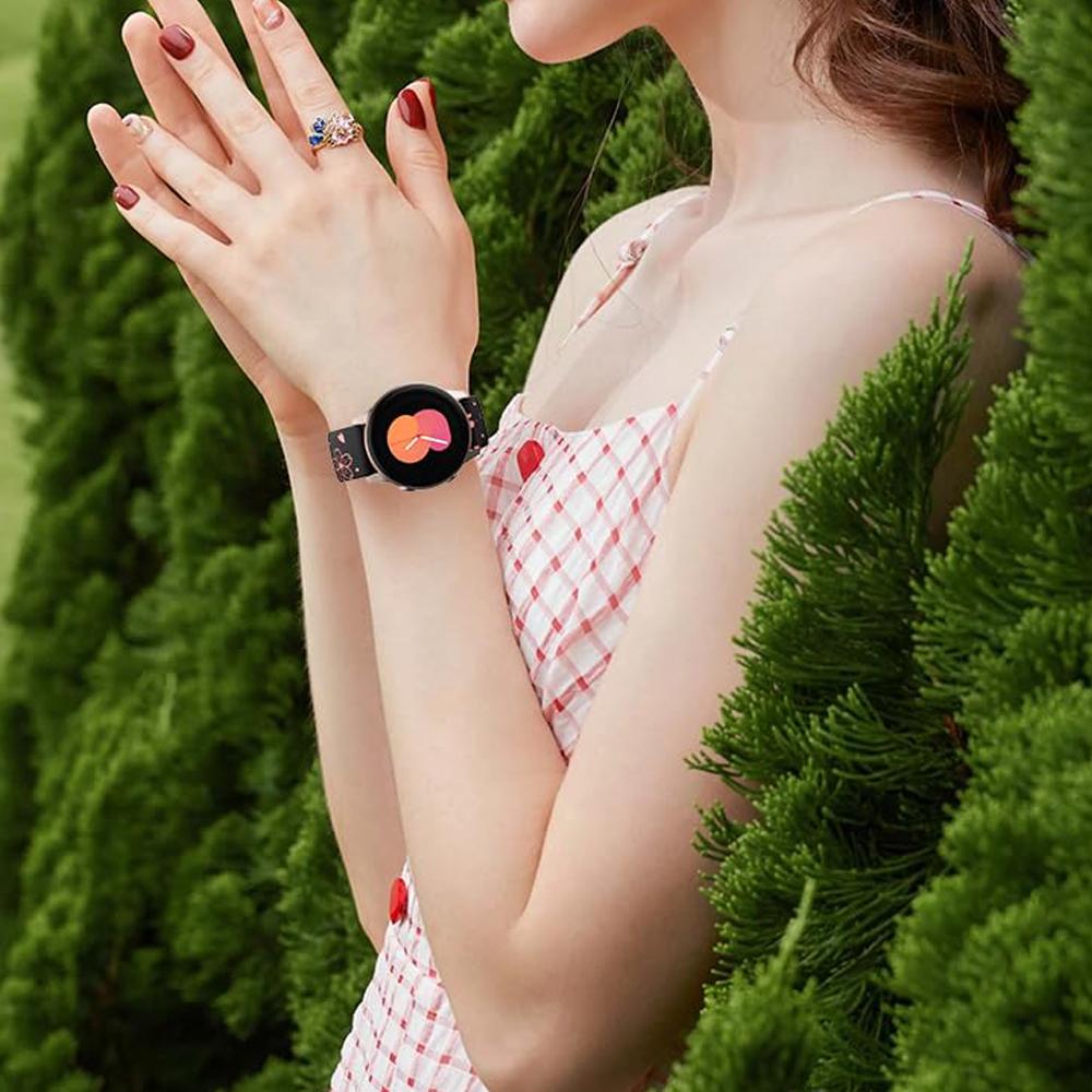 1PC Dual Color Silicone Strap Women's Sports Wristband