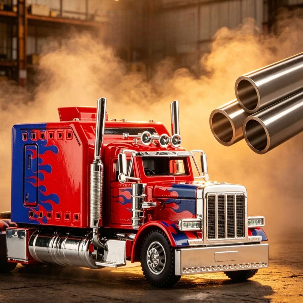 1:24 Peterbilt 389 American Heavy-duty Truck Car Model Simulation Alloy Toys Hobby of Collecting Children's Gifts