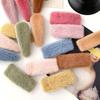 Colore Casuale Fermaglio per Capelli di Peluche Dolce Copricapo Clip per Frangia Moda Carino Barretta Ragazze