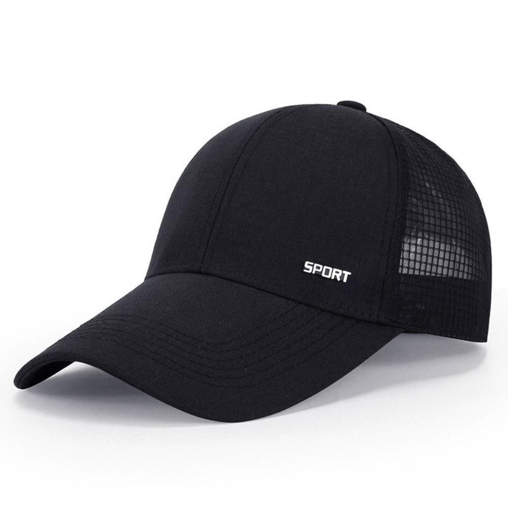 

Casual Style Golf Mesh Hat Adjustable Cozy Tide Hat Lightweight Mesh Baseball Cap Outdoor