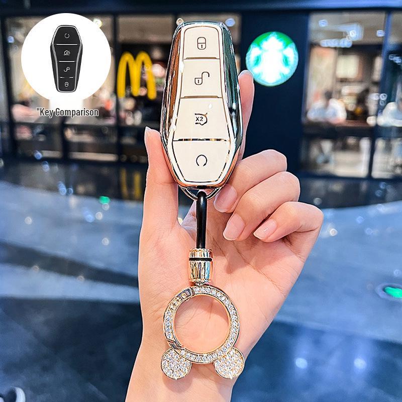BYD Dolphin and Seal Key Case for Women