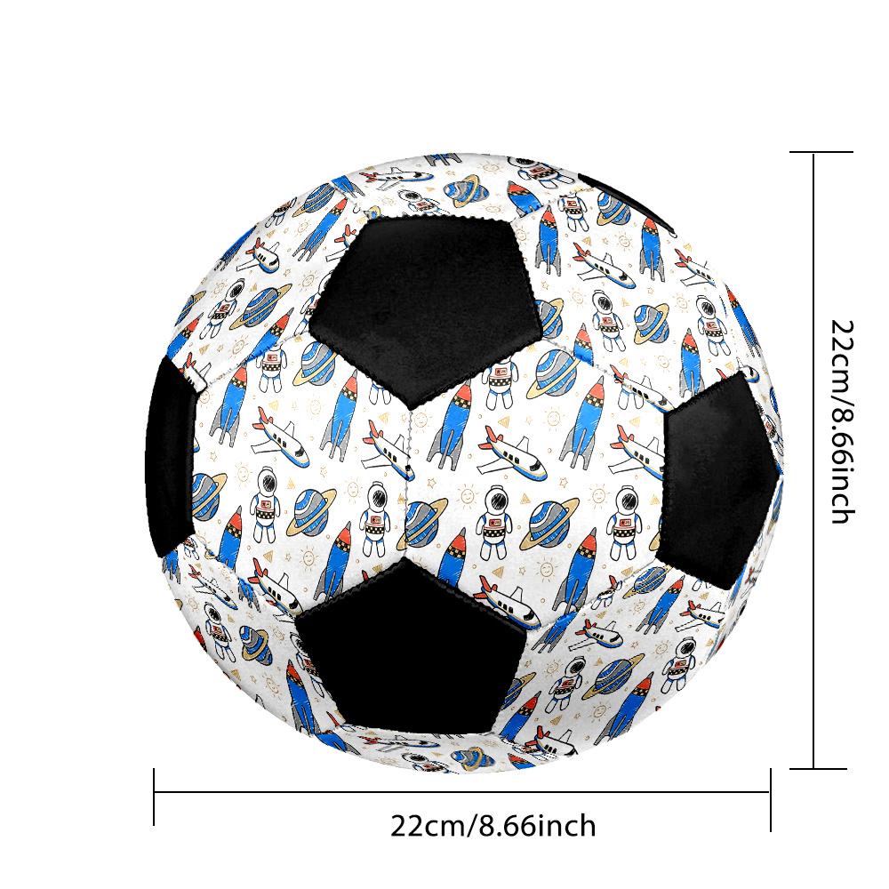 1PC Space Exploration Adventure Soccer Ball Size 5 Football Machine Sewn Indoor/Outdoor Universal Football W114
