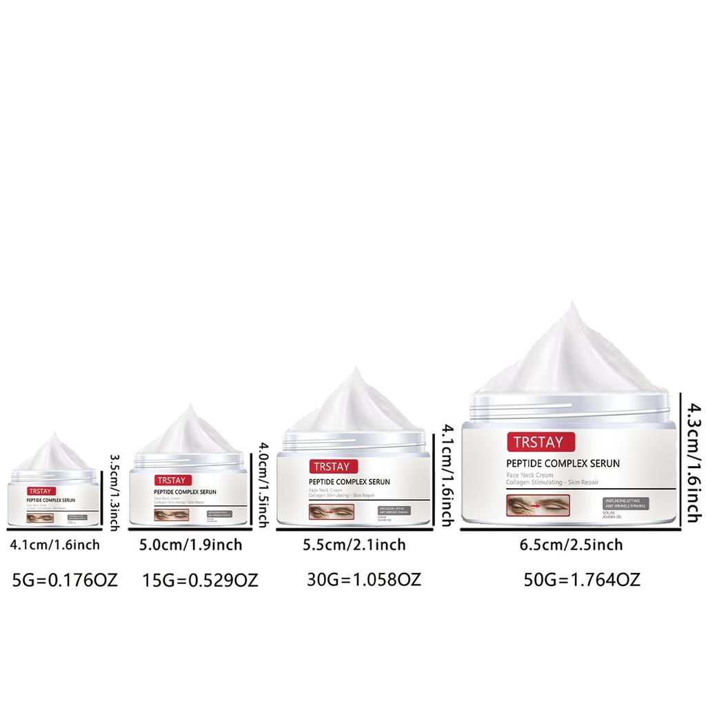 Face and Neck Cream Collagen Glutarate Complex Ether Stimulates Skin Repair and Whitening Essence Cream