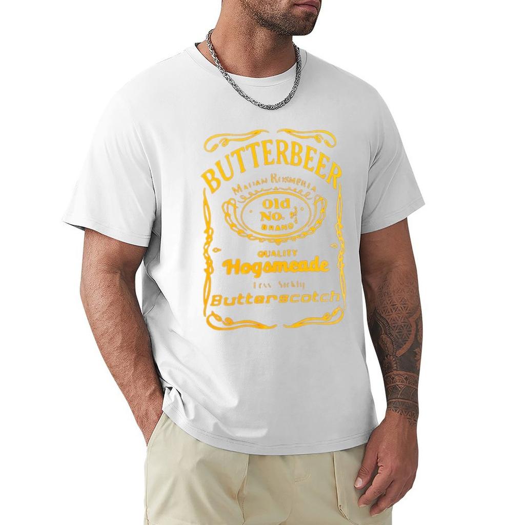 Butterbeer Tshirt Large Size Casual Short Sleeve Top