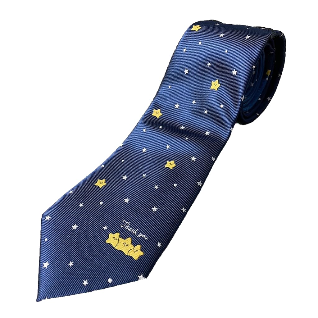 [LTG] Authentic Chiikawa Necktie - Rabbit, Calico Cat, Flying Squirrel, Kurimanju, That Girl, Three Stars, Extermination, Gift, Check, Plaid, Stripe,