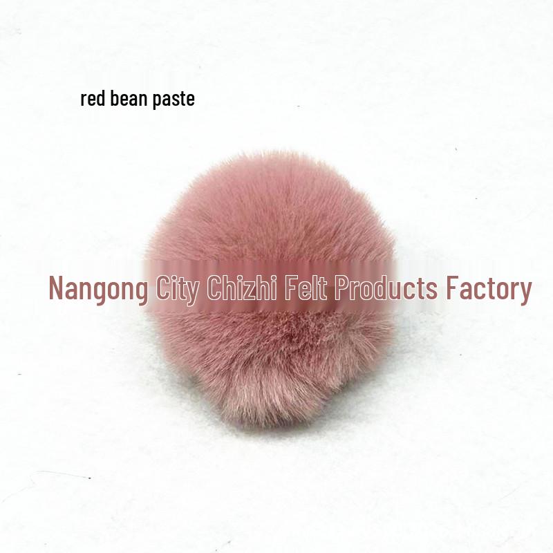 Faux Rex Rabbit Fur Pompons: 3cm, 4cm, 5cm - DIY Accessories for Headwear, Bags, Clothing, Shoes, and Hats