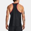 Under Armour Everywhere Letter Print Running Tank Men Tops Black 1379292-001