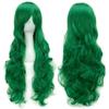 Heat Resistance Long Curly Hair 80cm Women Wave Hairpiece Universal Anime Cosplay Wigs  Halloween