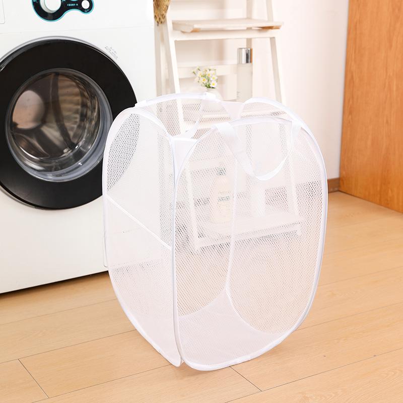 Folding Laundry Basket for Bathroom and Storage
