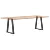 Vidaxl Nogi Do Stolika Kawowego, 2 Szt., Antracyt, 60X(72-73) Cm, Stal
