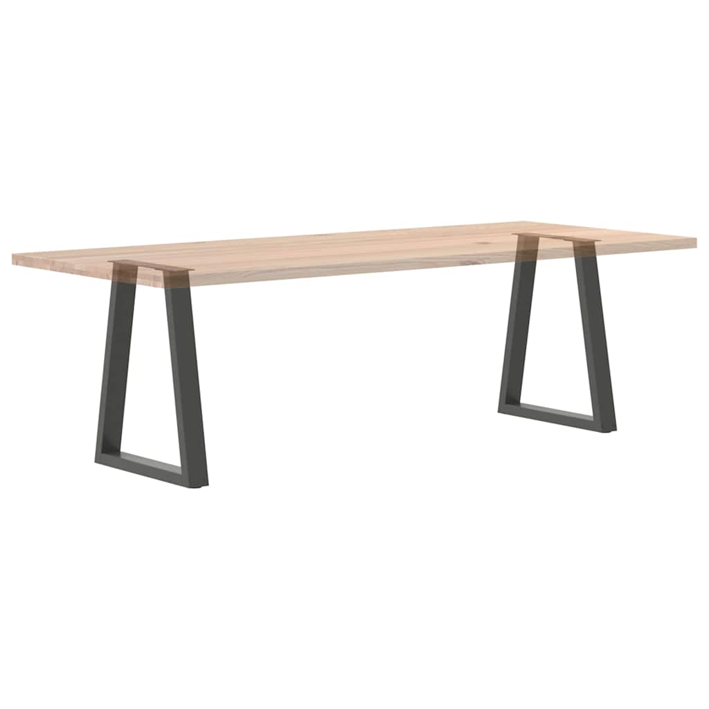 Vidaxl Nogi Do Stolika Kawowego, 2 Szt., Antracyt, 60X(72-73) Cm, Stal