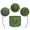 823102 Gardening Trash Bucket Leaf Collection Bag Waterproof Canvas Storage Bag