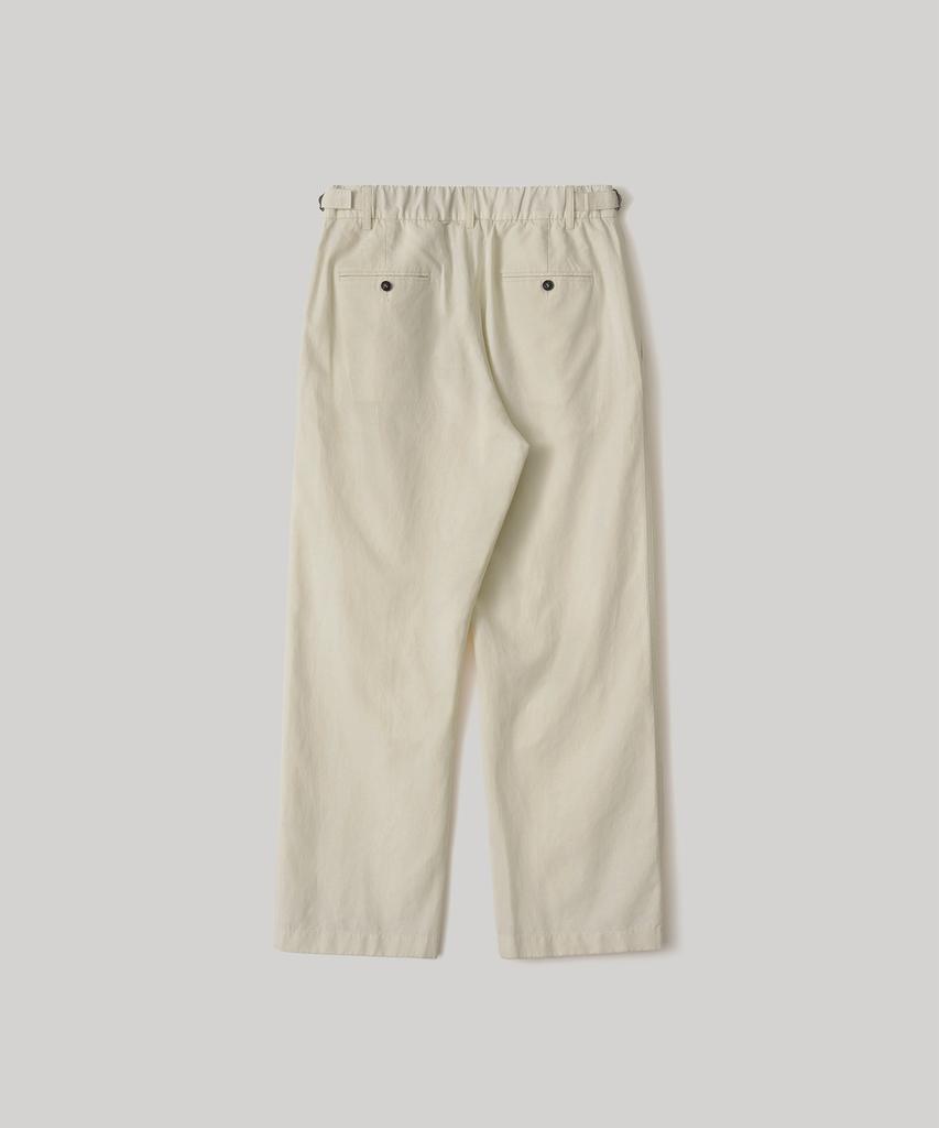 ANOTHER OFFICE Santiago Linen Pants Flexible (Natural Linen)