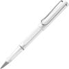 LAMY (Ramy) Safari White Rollerball Pen - Ergonomic Grip Line Width M - Comfortable for Long Writ...