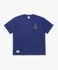 [Diadora By Palmes] Graphic Short Sleeve T-Shirt Blue