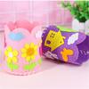Toys Arts Crafts For Children Handwork Pen Container DIY Pencil Holder Non-Woven DIY Pen Holder